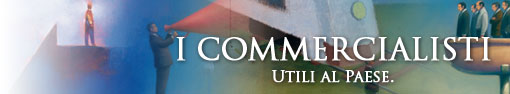 Banner "I COMMERCIALISTI - Utili al Paese"